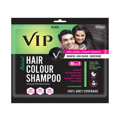 Vip Natural Hair Color Shampoo