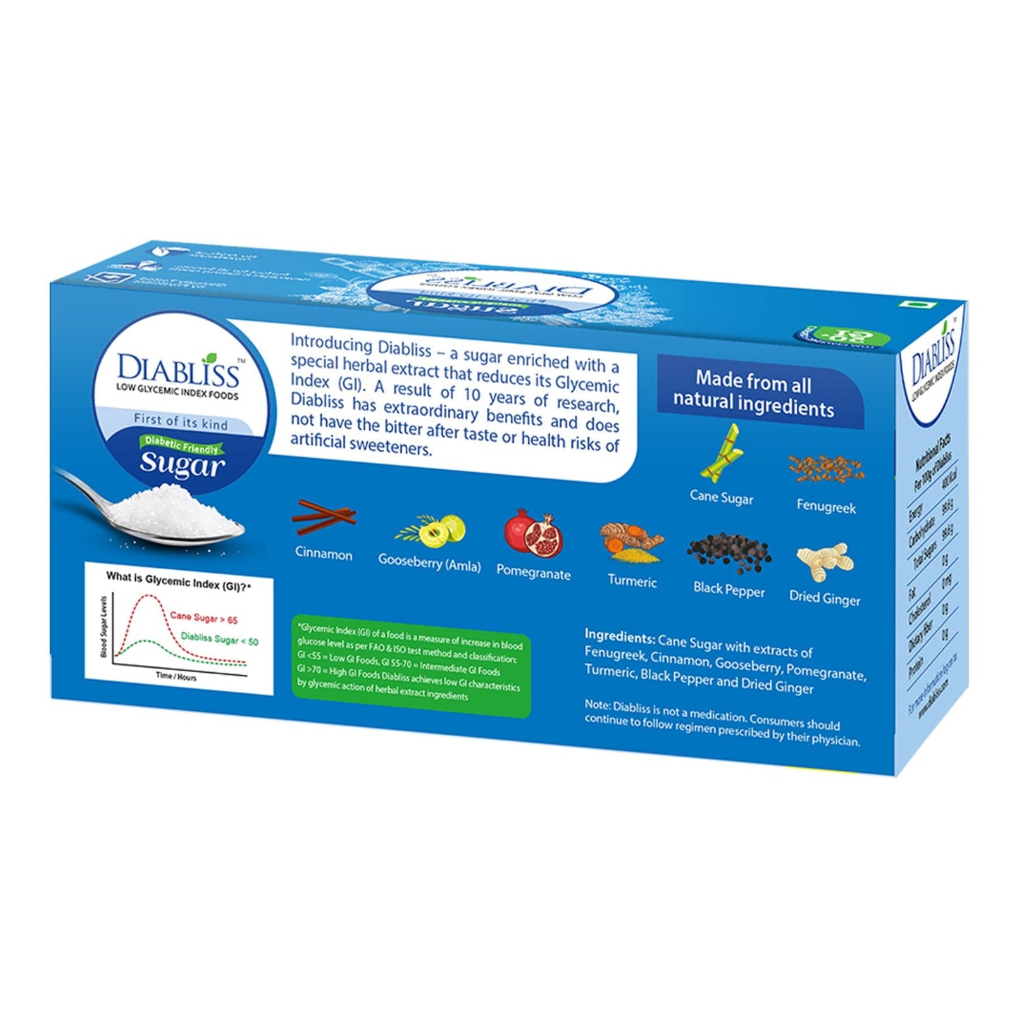 Diabliss Diabetic Friendly Sugar Sachets