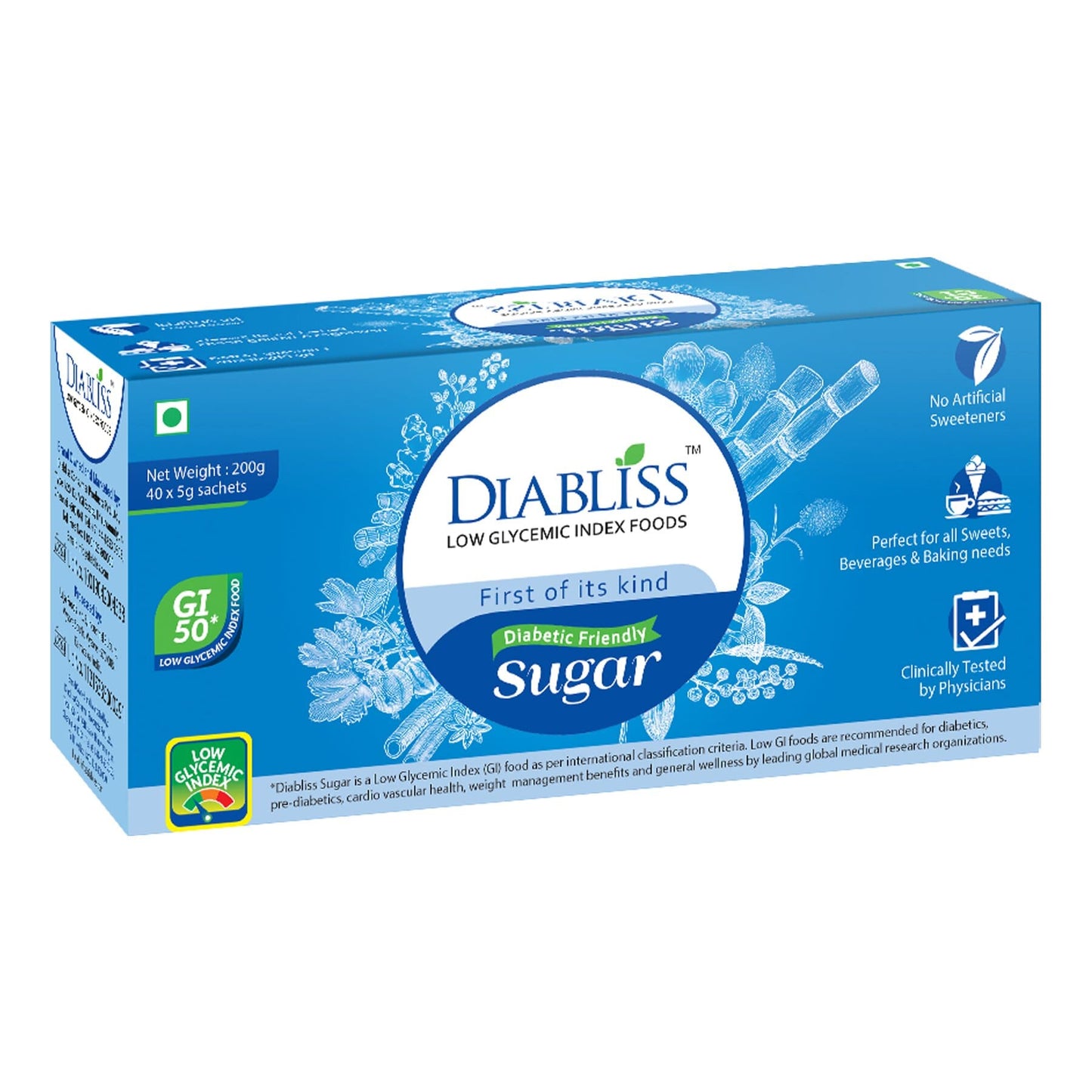 Diabliss Diabetic Friendly Sugar Sachets