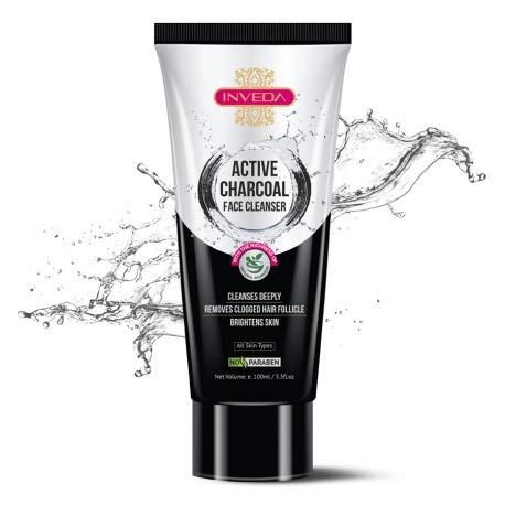 Inveda Active Charcoal Face Cleanser
