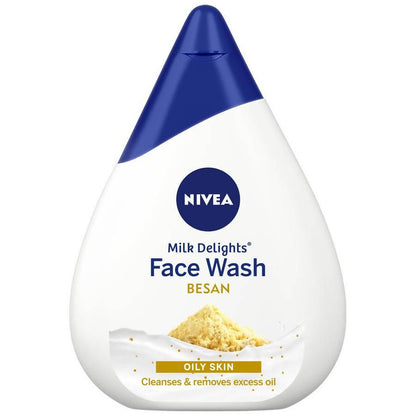 Nivea Milk Delights Face Wash - Besan (Gram Flour)