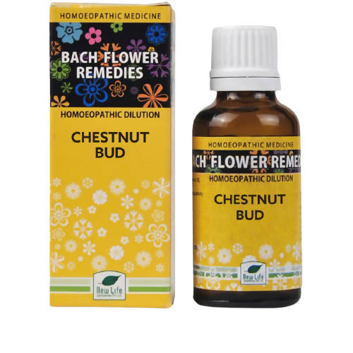 New Life Homeopathy Bach Flower Remedies Chestnut Bud Dilution