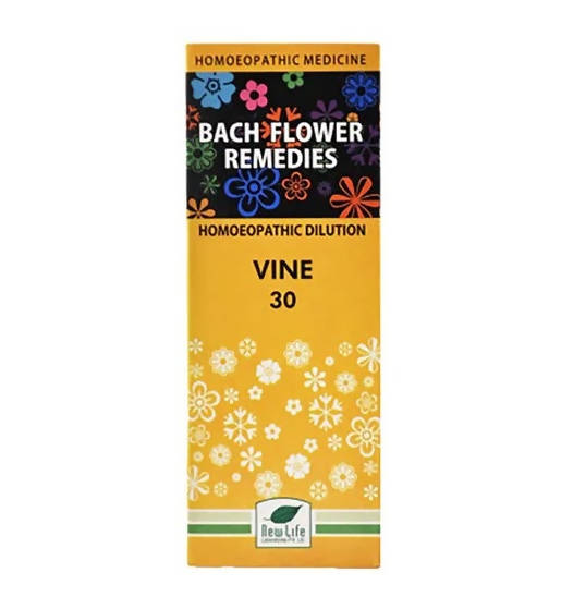 New Life Homeopathy Bach Flower Remedies Vine 30 Dilution