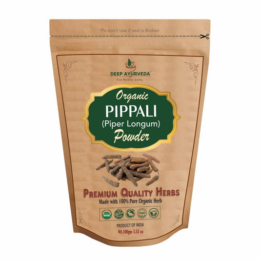 Deep Ayurveda Organic Pippali Powder - BUDNE