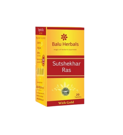 Balu Herbals Sutashekar Ras Gold Tablets - buy in USA, Australia, Canada