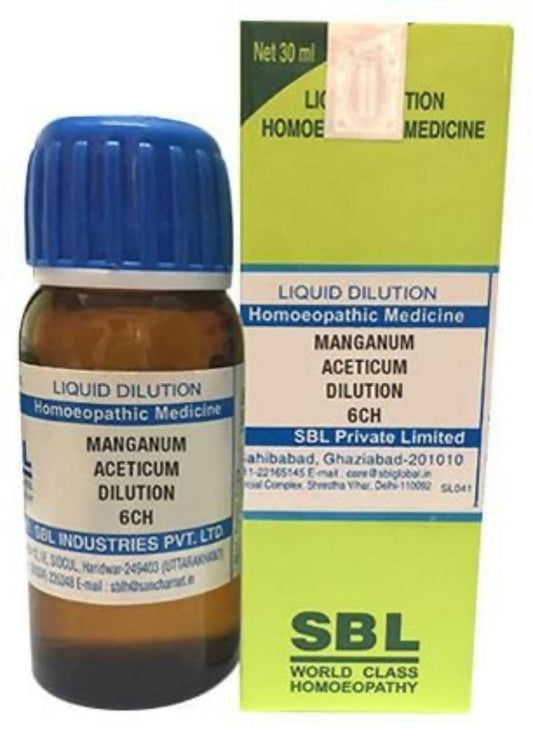 SBL Homeopathy Manganum Aceticum Dilution