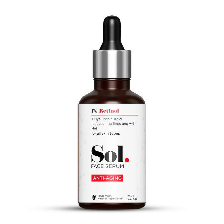 The Man Company Sol. 1% Retinol Anti-Aging Face Serum - usa canada australia