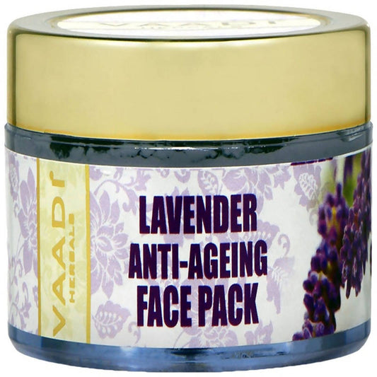 Vaadi Herbals Lavender Anti Ageing Face Pack - usa canada australia
