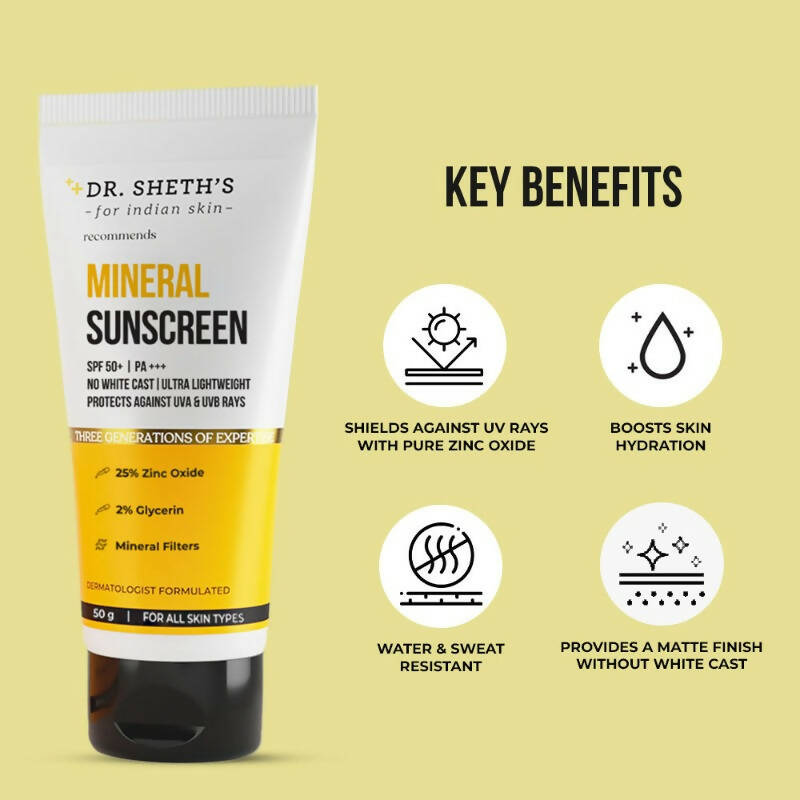 Dr. Sheth's Mineral Sunscreen