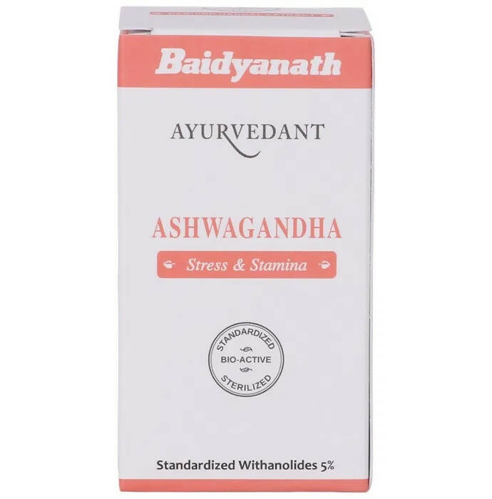 Baidyanath Jhansi Ayuvedant Ashwagandha Tablets