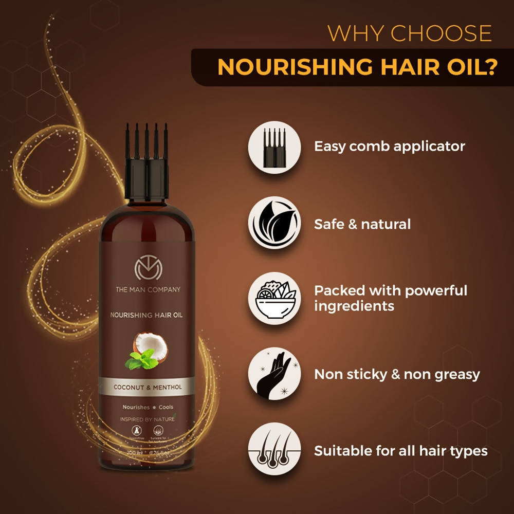 The Man Company Nourishing Hair Oil