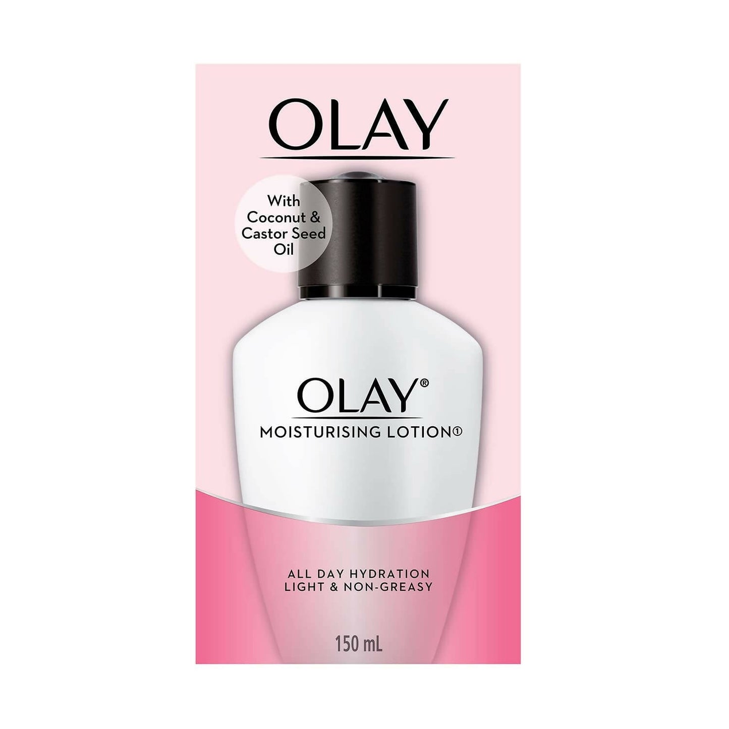 Olay Moisturising Lotion with Coconut, Caster Seed Oil, Glycerin