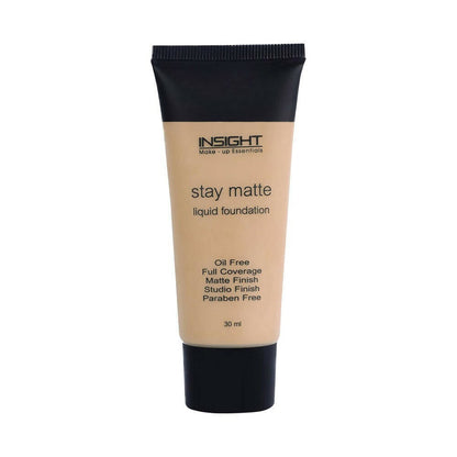 Insight Cosmetics Stay Matte Liquid Foundation - Soft Tan