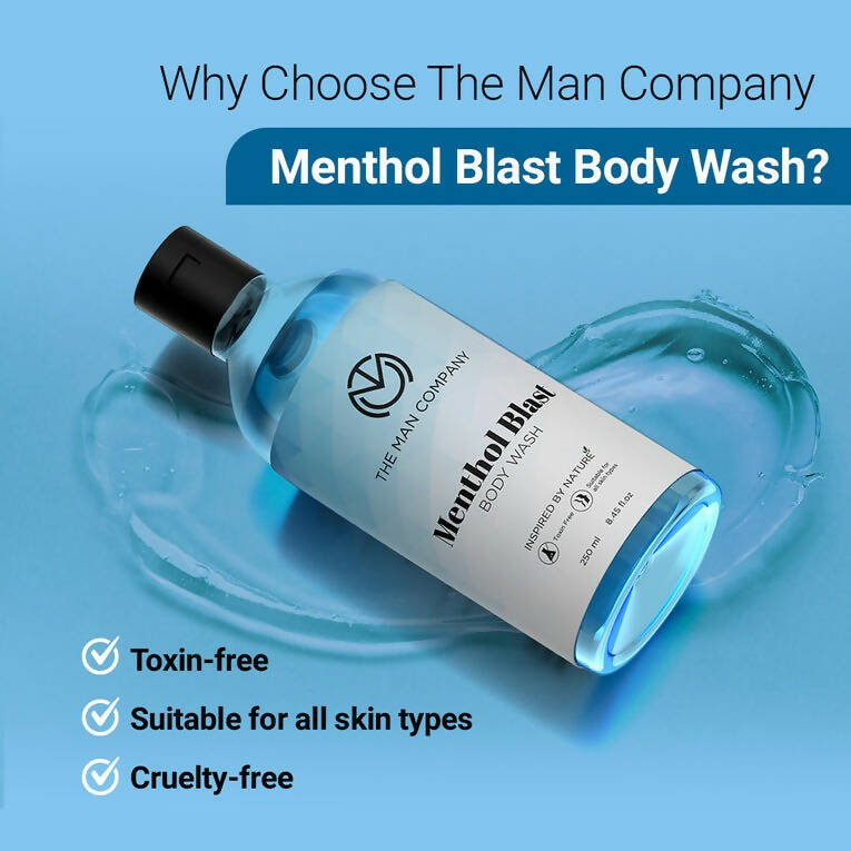 The Man Company Menthol Blast Body Wash