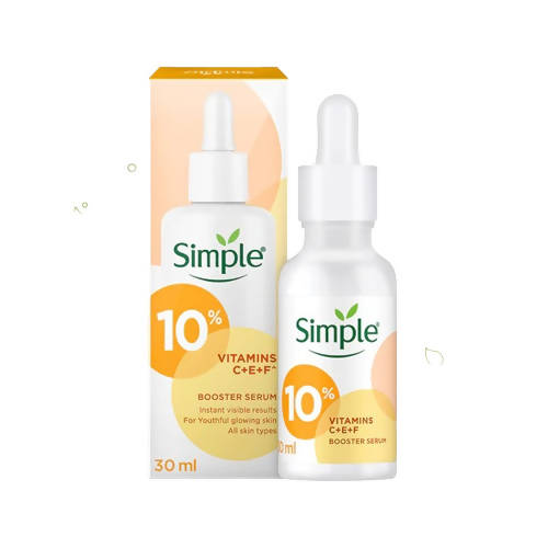 Simple 10% Vitamin C+E+F Booster Serum - BUDNE