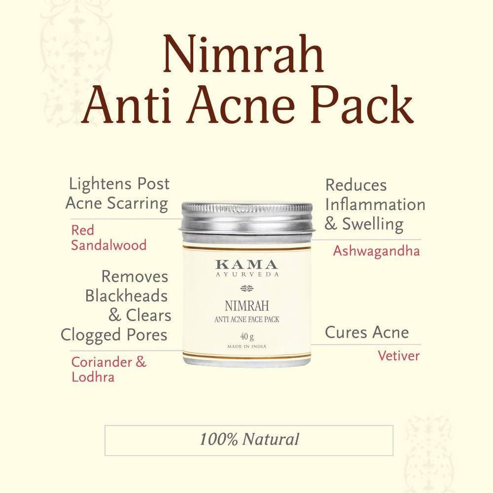 Kama Ayurveda Nimrah Anti Acne Face Pack