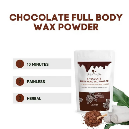 The Wellness Shop Chocolate Hair Removal Powder