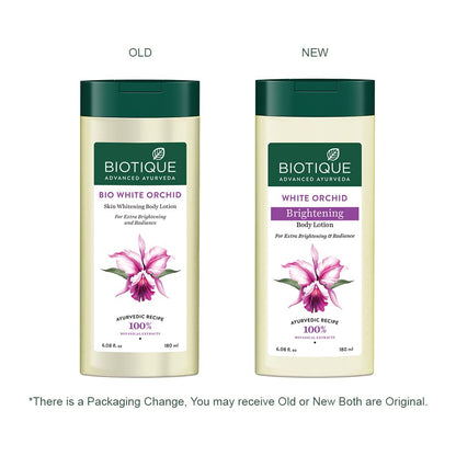 Biotique Advanced Ayurveda Bio White Orchid Skin Whitening Body Lotion