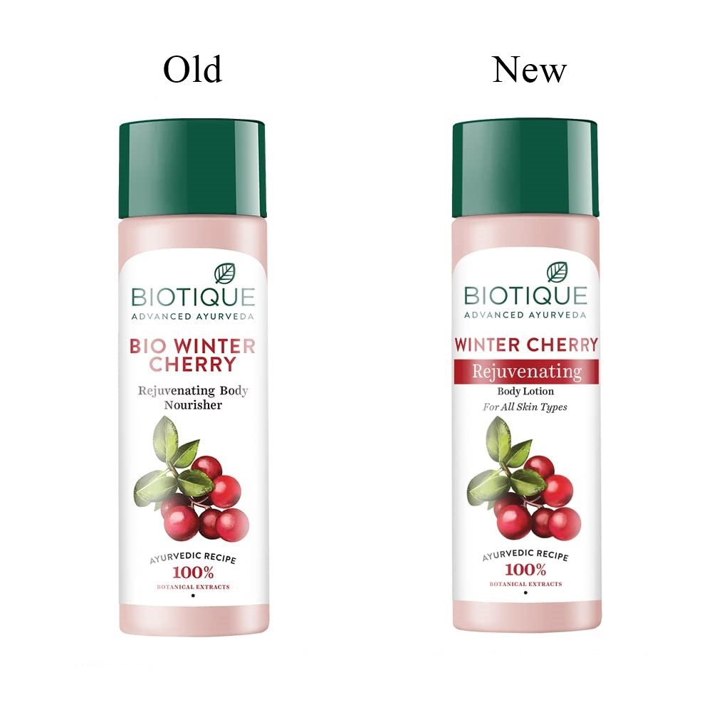 Biotique Advanced Ayurveda Bio Winter Cherry Rejuvenating Body Nourisher