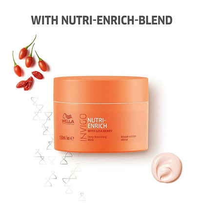 Wella Professionals Invigo Nutri Enrich Deep Nourishing Mask And Shampoo Combo