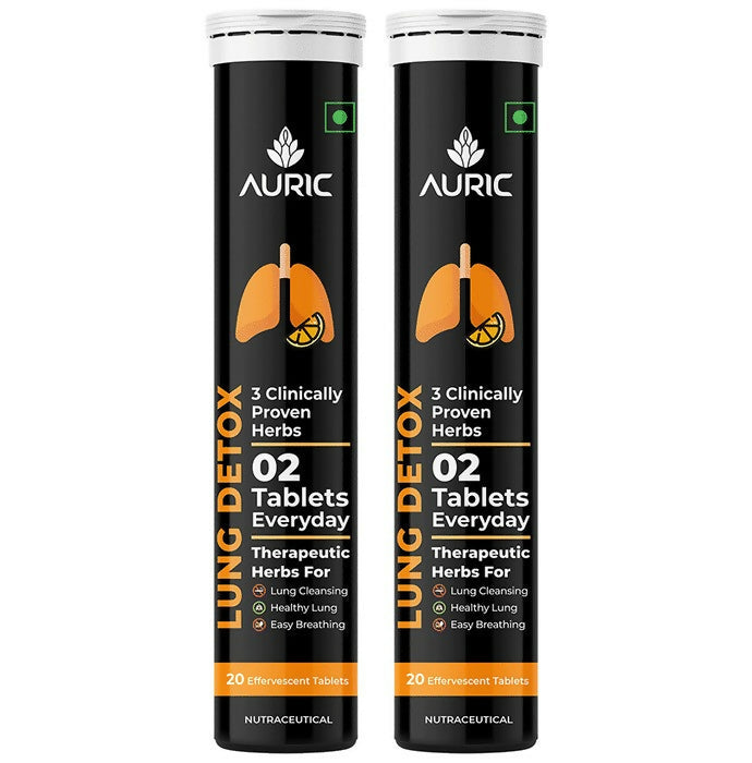 Auric Lung Detox Effervescent Tablets