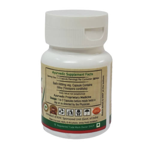 Deep Ayurveda Giloy 500mg Veg Capsules