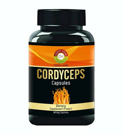 Cordy Herb Cordyceps Immunity Booster Veg Capsules - usa canada australia