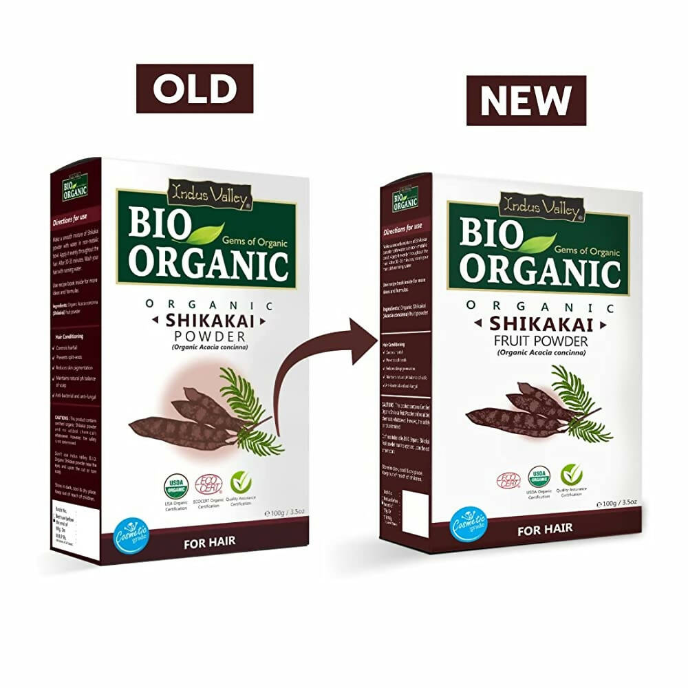 Indus Valley Bio Organic Shikakai Fruit Powder