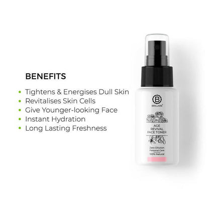 Brillare Age Revival Face Toner For Ageing Skin