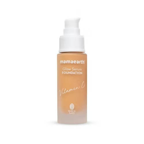 Mamaearth Glow Serum Foundation-Sand Glow