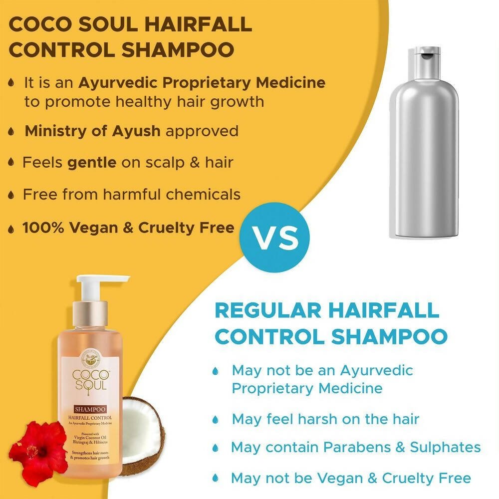 Coco Soul Hair Fall Control Shampoo