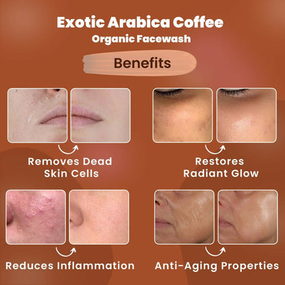 Wild Oak Exotic Arabica Coffee Organic Facewash