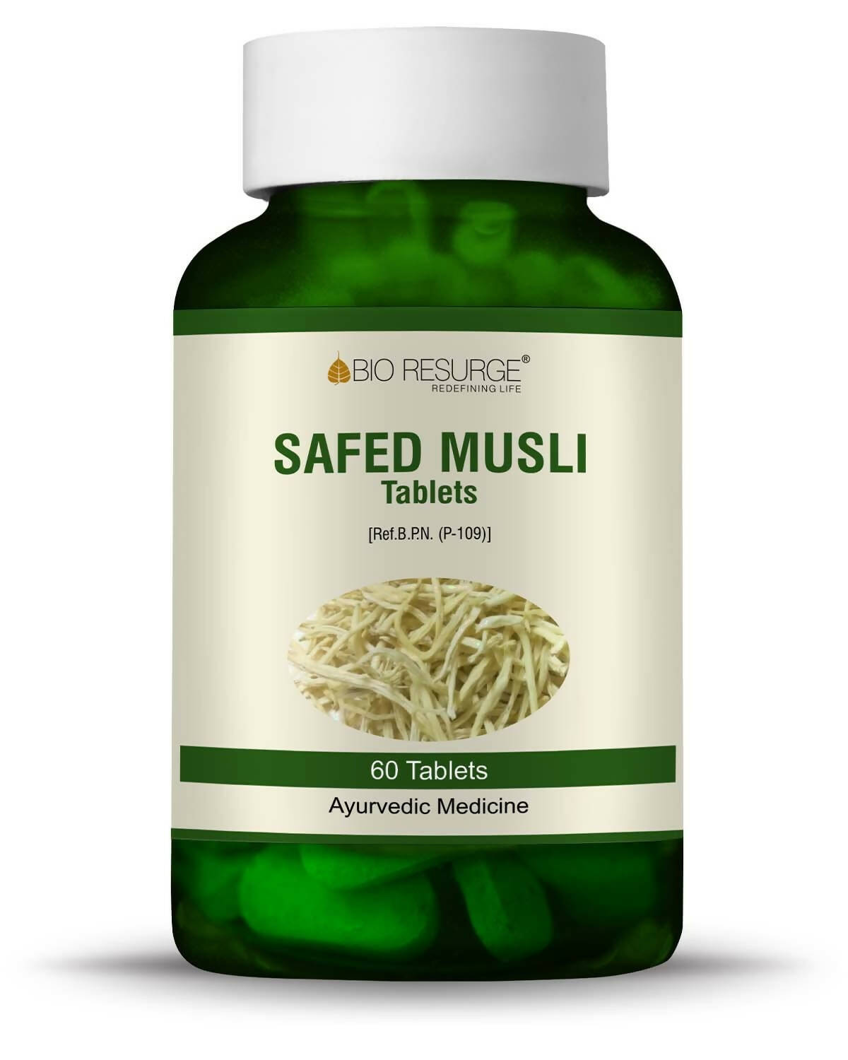 Bio Resurge Life Safed Musli Tablets - usa canada australia