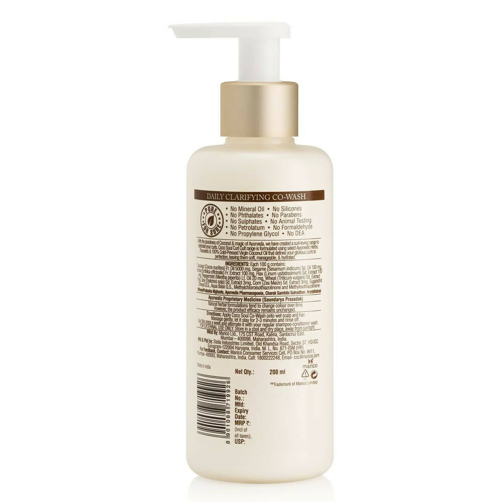 Coco Soul Curl Cult Daily Clarifying Co-Wash