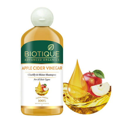 Biotique Advanced Organics Apple Cider Vinegar Clarify & Shine Shampoo