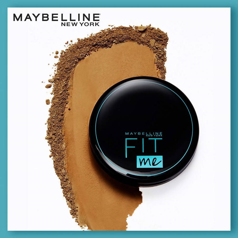 Maybelline New York Fit Me 12Hr Oil Control Compact, 330 Toffee (8 Gm)