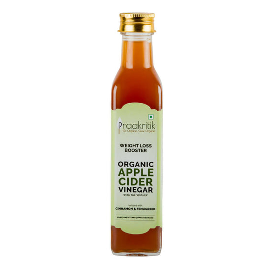 Praakritik Organic Apple Cider Vinegar With Fenugreek & Cinnamon - buy in USA, Australia, Canada