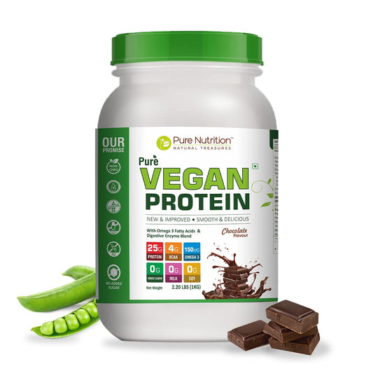 Pure Nutrition Pure Vegan Protein Powder - BUDNE