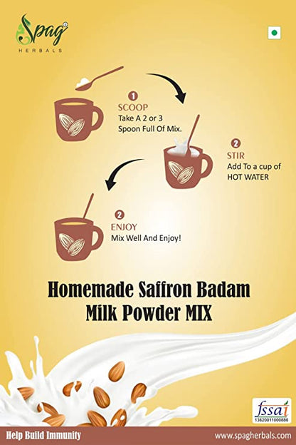 Spag Herbals Chocolate Badam Health Drink Instant Premix Powder