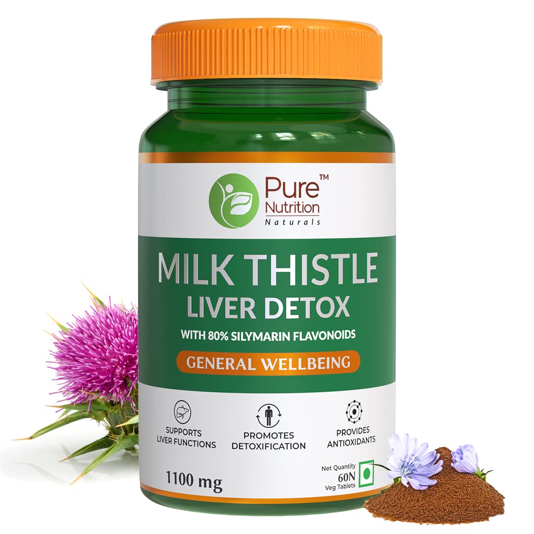 Pure Nutrition Detox Liver Milk Thistle Ultra Capsules - BUDEN