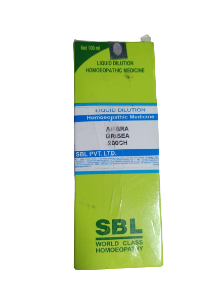 SBL Homeopathy Ambra Grisea Dilution - BUDEN