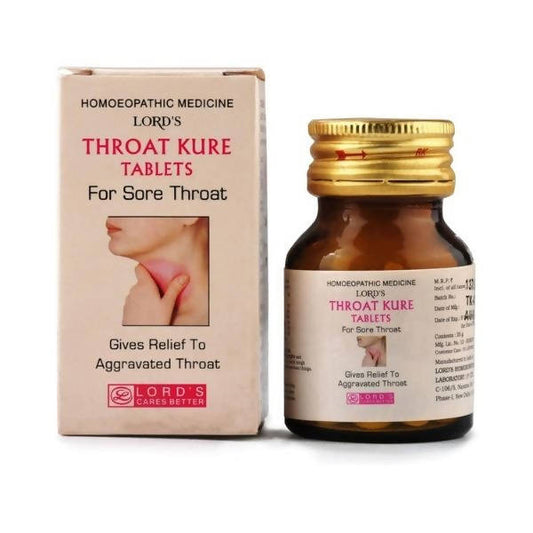 Lord's Homeopathy Throat Kure Tablets