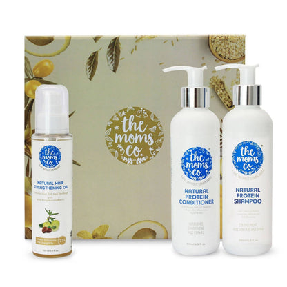 The Moms Co Natural Anti-Hair Fall Complete Care Kit