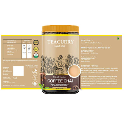 Teacurry Coffee Tea Powder