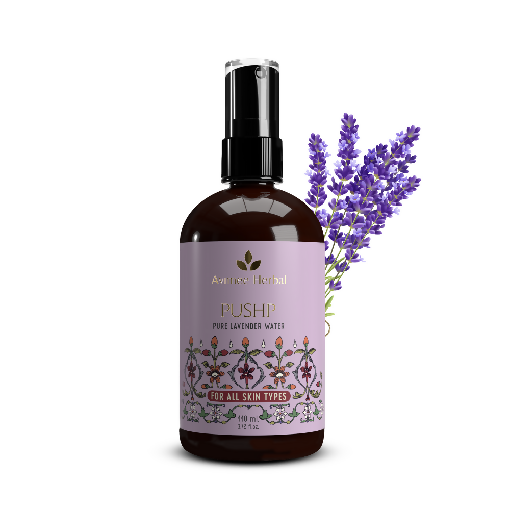 Avimee Herbal Pushp Pure Lavender Water - BUDNEN