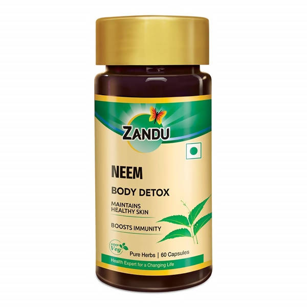 Zandu Neem Body Detox Capsules