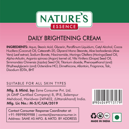 Nature's Essence Facialist Daily Brightening Cream