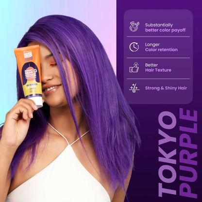 Anveya Semi Permanent Hair Color - Tokyo Purple