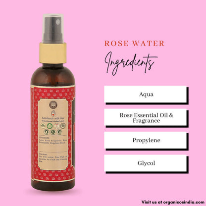 Organicos Premium Rose Water