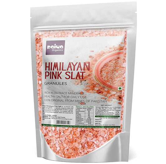 Paiya Organics Himalayan Pink Salt Granules - BUDNE